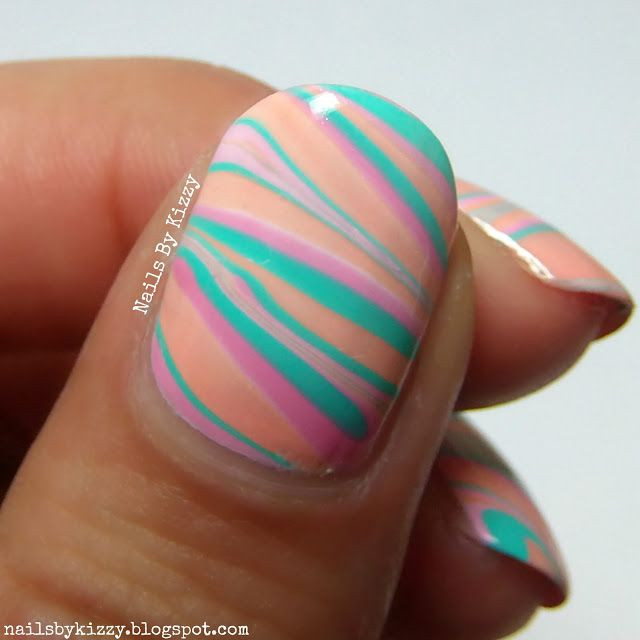 marble nails 2