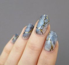 marble nails 980