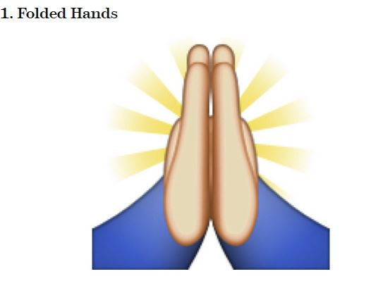 folded hands