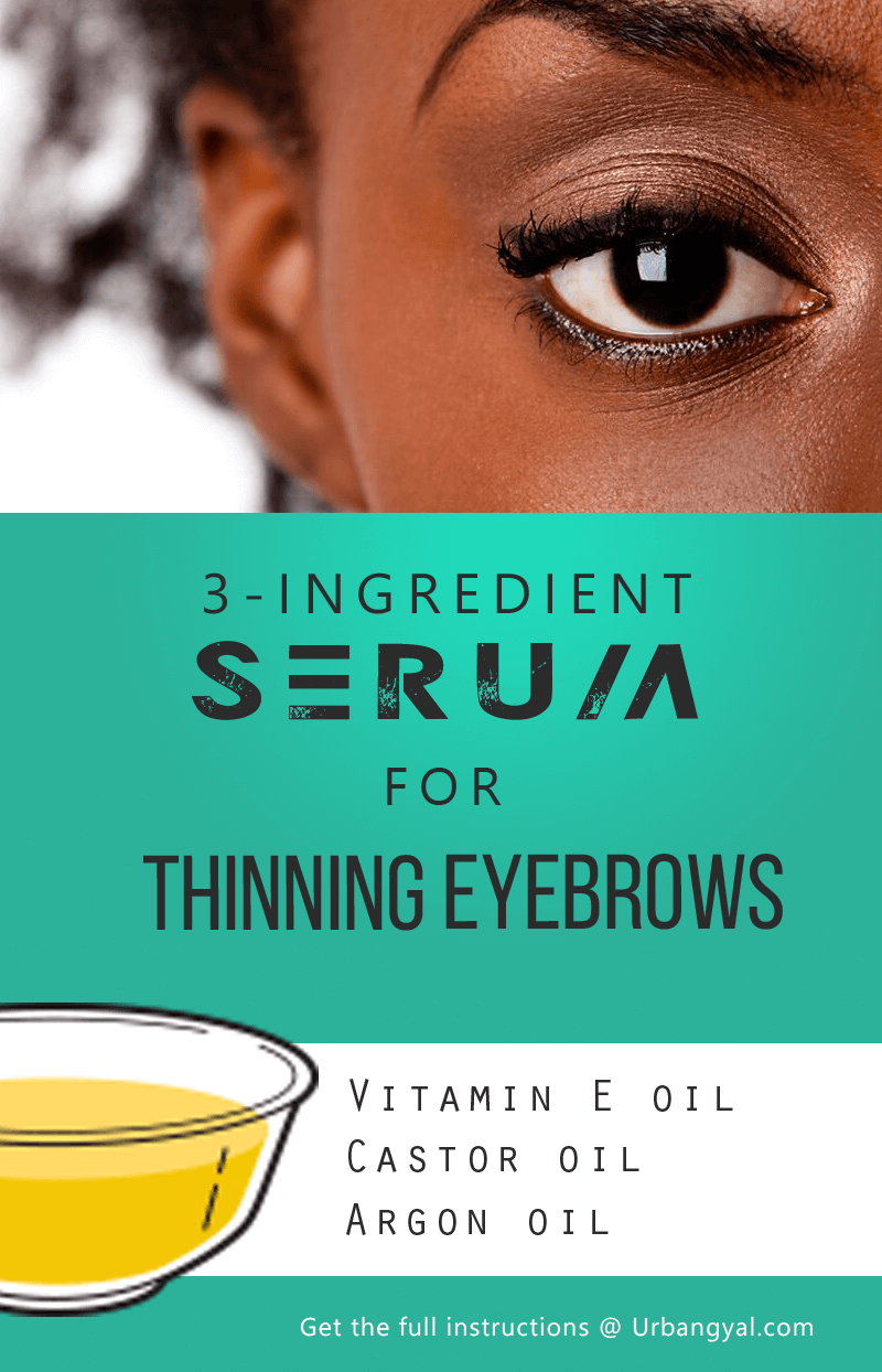 DIY: Try this 3 Ingredient Serum to Fix Thinning or Thin Eyebrows 1