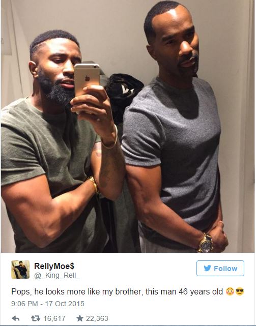 Father And Son Slay The Internet With Their Looks