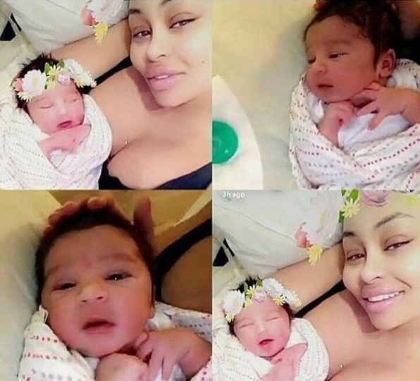 Congratulations! Rob Kardashian And Blac Chyna Welcome A Baby Girl Called 'Dream' 6